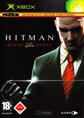 Hitman Blood Money (USA) box cover front